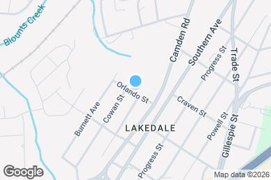 Map image of the property - 514 Orlando St