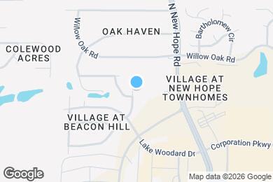 Map image of the property - 1708 Beacon Village Dr