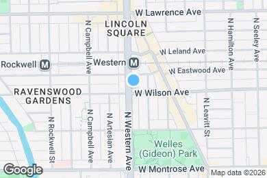 Map image of the property - 4607 N Western Ave