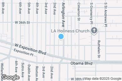 Map image of the property - 3705 Arlington Ave