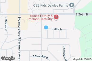 Map image of the property - 2005 S Gordon Dr