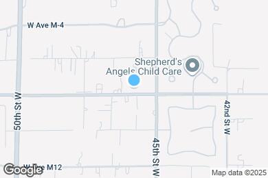 Map image of the property - 4539 W Ave M8