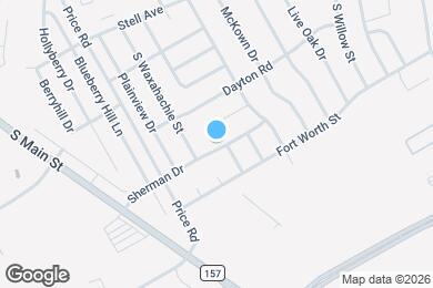 Map image of the property - 605 Sherman Dr