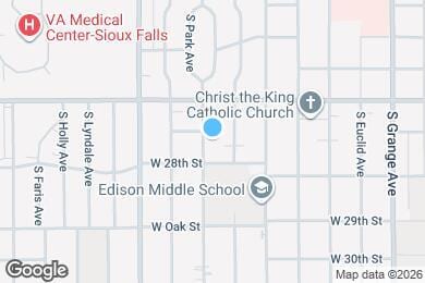 Map image of the property - 1904 S Hawthorne Ave