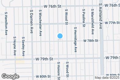 Map image of the property - 1820 W 78th St