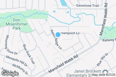 Map image of the property - 7905 Raton Ridge Ln