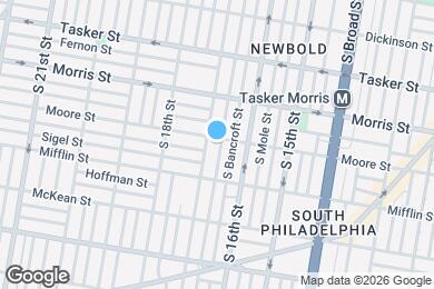 Map image of the property - 1806 S Chadwick St