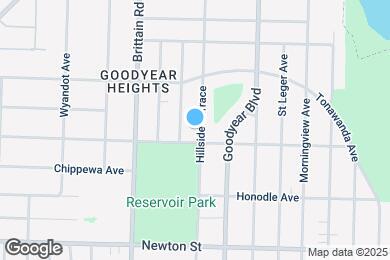 Map image of the property - 1809 Hillside Terrace