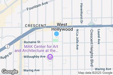 Map image of the property - 1010 N Kings Rd
