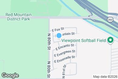 Map image of the property - 8046 E Fairfield St