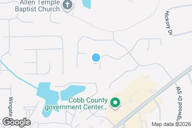 Map image of the property - 1052 Laurel Valley Dr SW