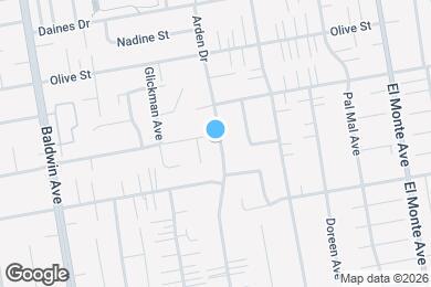 Map image of the property - 5149 Arden Dr