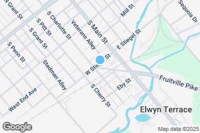 Map image of the property - 70 New Charlotte St