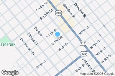 Map image of the property - 1003 Exchange St