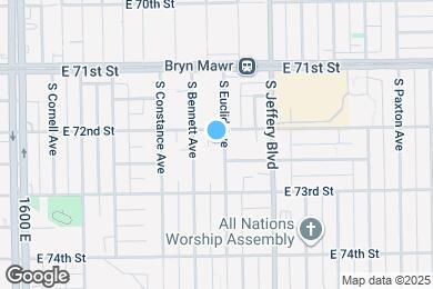 Map image of the property - 7212 S Euclid Ave
