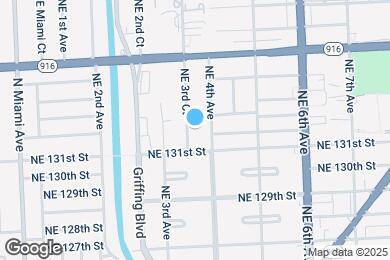 Map image of the property - 13203 NE 3rd Ct