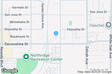 Map image of the property - 10331 Lindley Ave