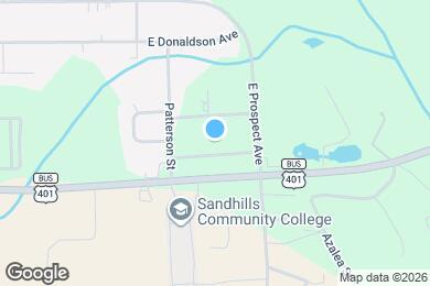 Map image of the property - 207 Pinewood Ave