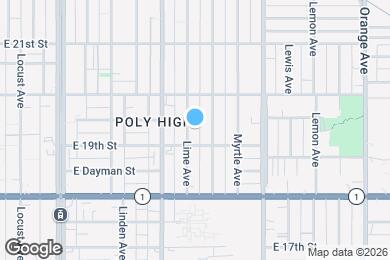 Map image of the property - 1926 Lime Ave