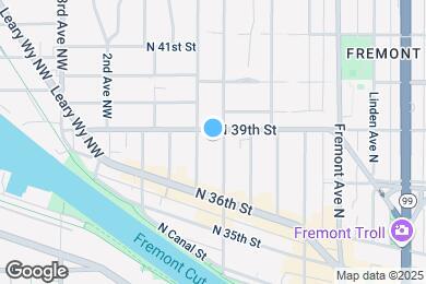 Map image of the property - 3661 Phinney Ave N