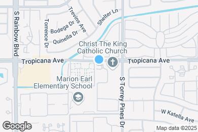 Map image of the property - Tower at Tropicana Luxury Apartments