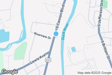 Map image of the property - 507 S Cannon Blvd