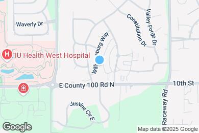 Map image of the property - 1083 Williamsburg Way