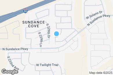 Map image of the property - 22865 W Lone Star Dr