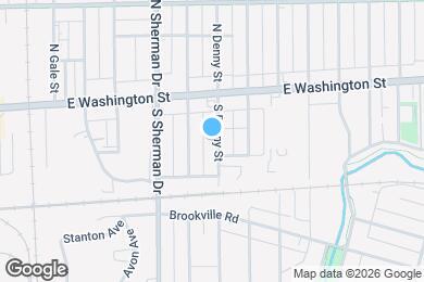 Map image of the property - 48 S Denny St
