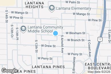 Map image of the property - 900 W Bloxham St