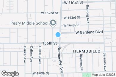 Map image of the property - 16521 Normandie Ave