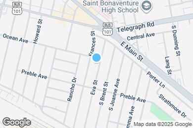 Map image of the property - 281 Eva St