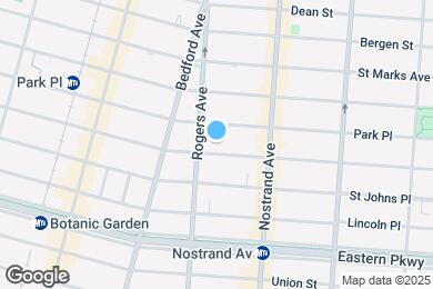 Map image of the property - 791 Sterling Pl