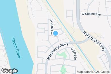Map image of the property - 2437 W Silver Sage Ln