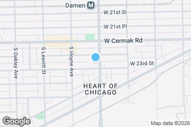 Map image of the property - 2004 W 23rd St