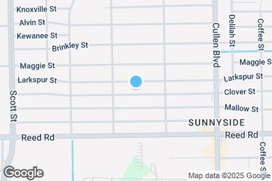 Map image of the property - 4501 Clover St