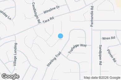 Map image of the property - 10709 Barberry Dr