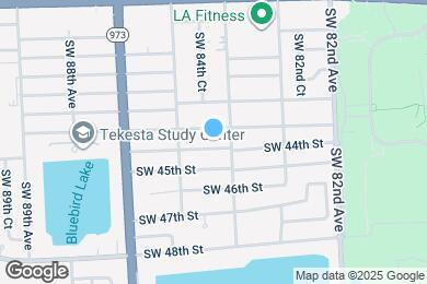 Map image of the property - 8425 SW 44th St