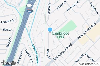 Map image of the property - 1188 Carey Dr
