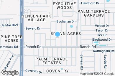 Map image of the property - 11034 Taft Dr
