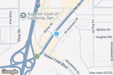 Map image of the property - 14273 E Sage St