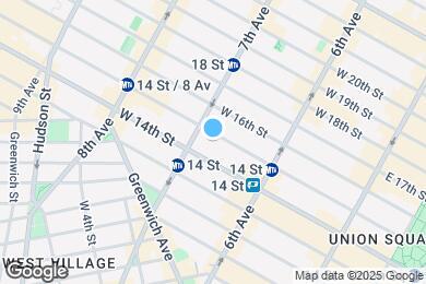 Map image of the property - 152 W 15th St