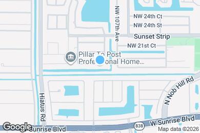 Map image of the property - 10730 NW 20th Ct