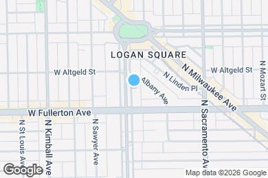 Map image of the property - 2431 N Kedzie Blvd