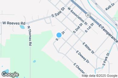 Map image of the property - 503 S 3rd St