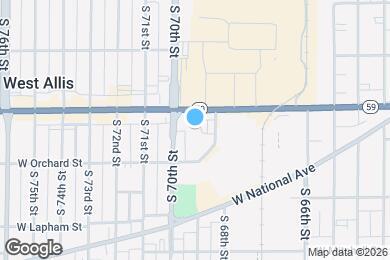 Map image of the property - The Landmark of West Allis