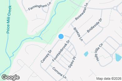 Map image of the property - 1019 Canopy Dr