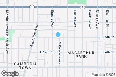 Map image of the property - 1495 N. Peterson Ave.