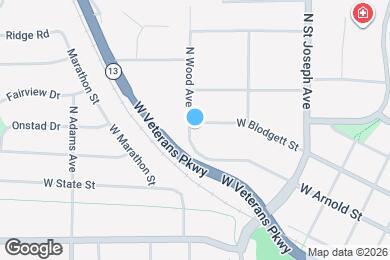 Map image of the property - 924A W Blodgett St