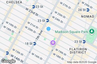 Map image of the property - 151 W 21st St